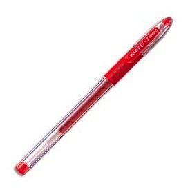 Juego de 12 Pilot – Bolígrafo G-1 Grip – Punta Large – Tinta Gel Rojo – Cuerpo plástico con Grip goma y tapa