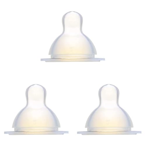 ピジョン 桶谷式直接授乳訓練用 母乳相談室 乳首 SSサイズ 0か月~ 丸穴 透明 1個入 (× 3)