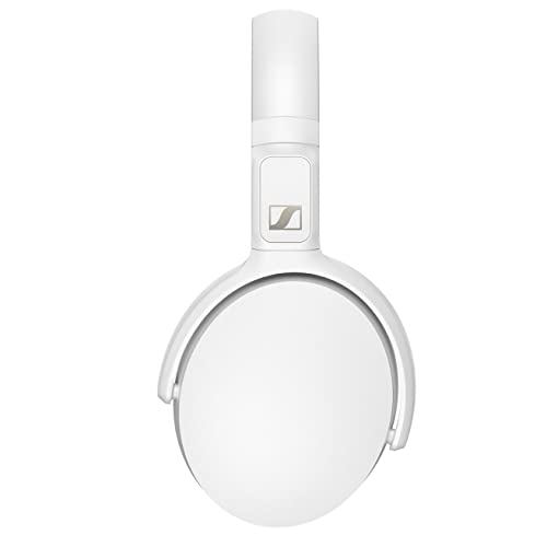 Image of Sennheiser HD 350BT Wireless Headphones, German Design, Upto 30H Battery, Comfortable & Lightweight Over-Ear Design, Built-in Mic for Clear Calls, Fast Charging, 2Y Warranty, White