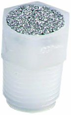 Dwyer A-331 1/8" NPT Filter Vent Plug, Nylon and Sintered Metal