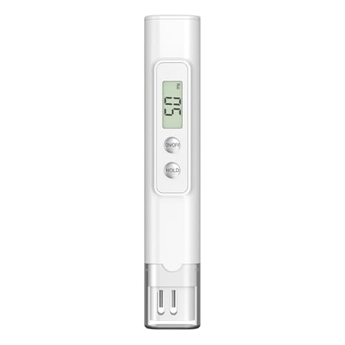Probador de calidad del agua para agua potable - Monitor digital 0-9999PPM Medición Equipo de inspección de lectura preciso | Filtro de agua Verifique el dispositivo de inspección portátil de camp