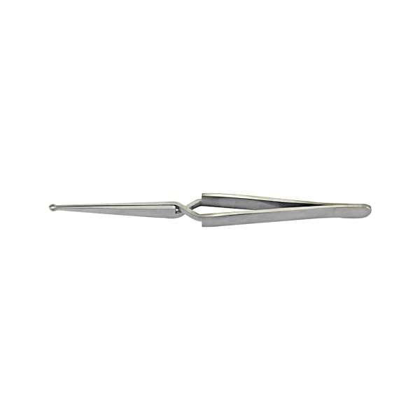 Lock Pinning Cross Locking Tweezers for Locksmith Pinning & Rekeying Kit Round Open Slot Stainless Steel Holding Tweezer Self Locking Closing Locksmith Tools Lock Pin Tumbler Tweezers - Image 3