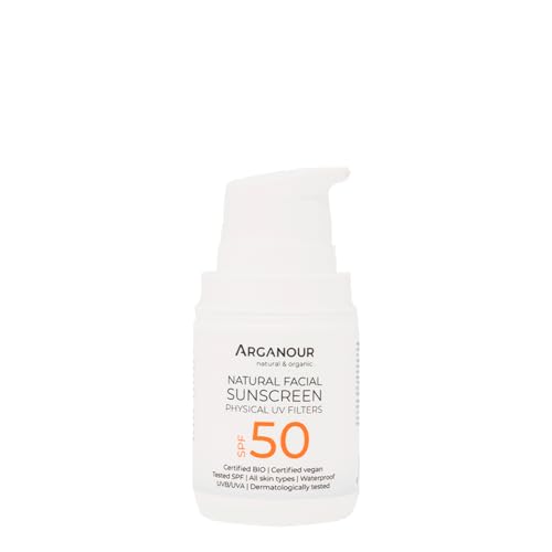 ARGANOUR NATURAL&ORGANIC facial sunscreen SPF50 50 ml (8435438600416)