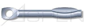 (400 pcs) 1/4" X 1-3/4", Split Drive Anchors, Tie Wire Head, High Alloy Steel, Zinc