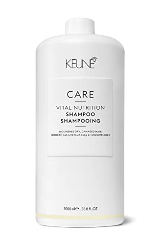 KEUNE Care Vital Nutrition Shampoo 1000 ml, White, 1 l (Pack of 1)