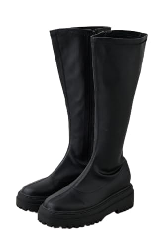 [AZUL by moussy] [アズールバイマウジー] VENUS ストレッチ ロング ブーツ レディース 250IAC55-2141 S ブラック