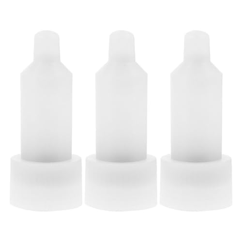 HOOWIFFY Cabezal Dispensador de Jabón Líquido para Cocina Montaje en Pared 3 Piezas Plástico Resistente Compatible Dispensador de 350Ml Adecuado para Hoteles y Moteles Control