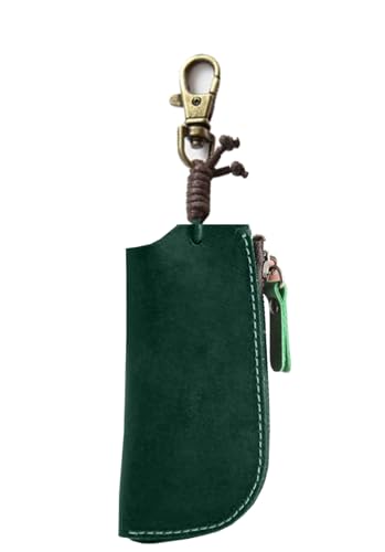 [YuHaru] キーケース メンズ レディース 本革 スマートキーケース スマートキー ケース 車キーケース 入れ カラビナ付きのサムネイル