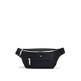 [BOSS] [ボス] グレイン フェイクレザー ベルト バッグ エンボス ロゴ メンズ ONESIZE ブラック