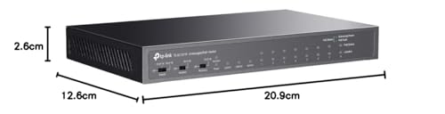 Image of TP-Link Link UNMANAGEABLE 8 Port 10 /100 2 Port GIGABIT 1 Port SFP