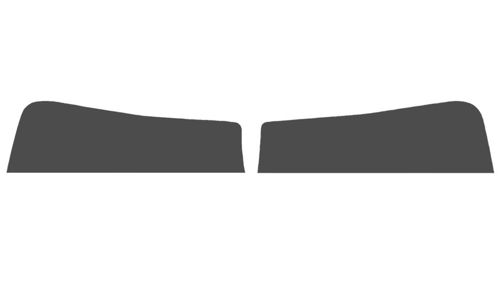 The Tint Effect Precut Window Tint Kit Compatible with GMC Sierra 2500 &amp; 3500 HD Crew Cab (2020-2026) (Front Windshield Visor/Brow precut in 30%) Automotive Film