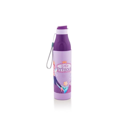 Warmeo Cooler 800 Insulated Bottle with Food Grade Inner Steel, for School Kids, 550 ml, Purple | Leak Proof | Hot & Cold | Easy Grip (B0D5QZTHWD) Amazon Price History, Amazon Price Tracker
