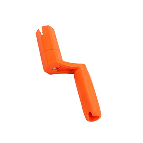 Kisangel String Multifunctional String Winder and Pin Puller Tool with Hexagonal Drill Bit Adapter Easy to Use for Guitar Bass Mandolin Banjo Ukulele Orange