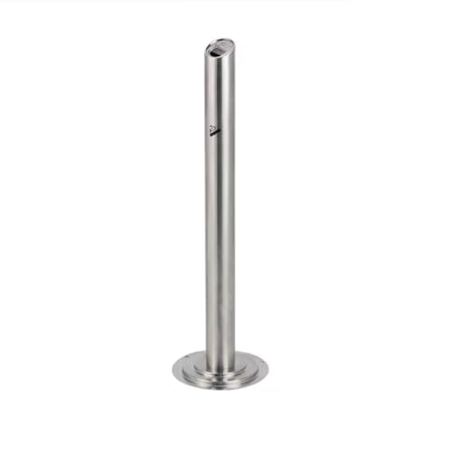 Cendrier à cigares en métal commercial au design inox épuré