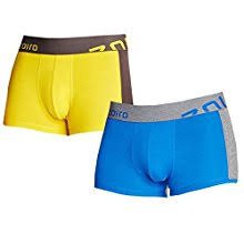 Zoiro Men's Cotton Trunks Assorted Colour Pack of 2