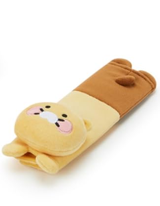 KAKA0 Cute Seat Belt Shoulder Pad – Ryan, Apeach, Choonsik & Jordy Car Seat Belt Cover for Comfort & Protection