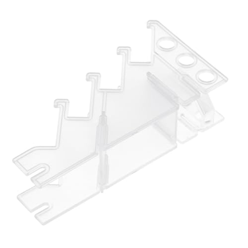 TOYANDONA Étagère de Rangement Plastique Transparent Support Skateboards Étagère pour Skateboards Présentoirs pour Skate Rangement Transparent Plastique