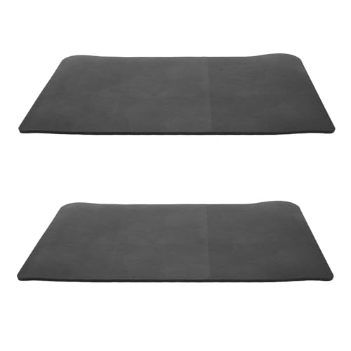 2 alfombrillas para mininevera de silicona y protector impermeable para el suelo 2