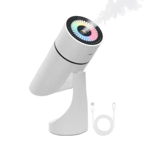 Humidifiers silenciosos para el dormitorio | Humidifier de niebla portátil para perros | Ajustable máquina de niebla silenciosa | Recargable para escritorio, plantas, bebé, gorra, vivero, dormitorio