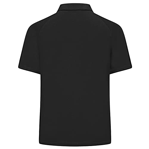Image of MOHEEN Golf Shirts for Men Lightweight Dry Fit Print Moisture Wicking Performance Short Sleeve Sports Polo Shirt