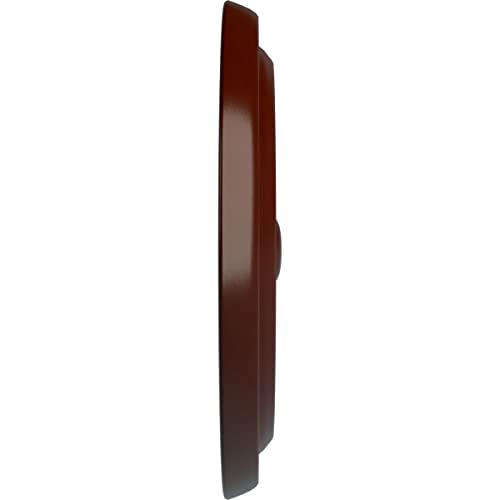 Image of 9 5 /8 inchOD x 1 1 /8 inchP Maria Ceiling Medallion (Fits Canopies up to 1 3 /4 inch), Brushed Mahogany