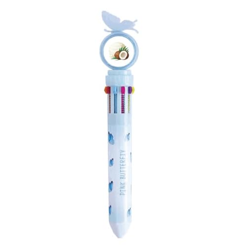 Stylo bille rétractable multicolore Coconut, idée cadeau originale pour l'école