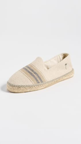 manebi Men's Canvas Stripe Classic Espadrilles2