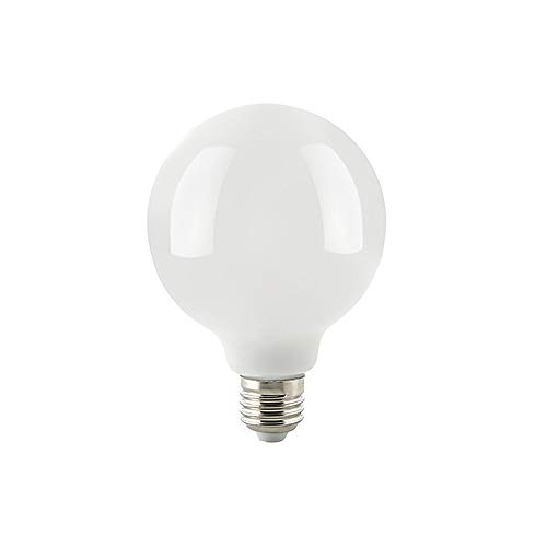 LED Globelampe G95, 230V, Ø 9.5cm / L 14cm, E27, 7W 2700K 806lm 300°, dimmbar, Opal Cover