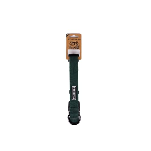 Image of Wilderdog Waterproof Dog Collar - Repels Water & Dirt - Medium 13 inch-18 inch - Cedar