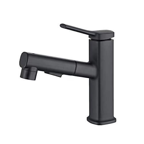 Robinet de bar utilitaire extractible noir pour optimiser les petits espaces