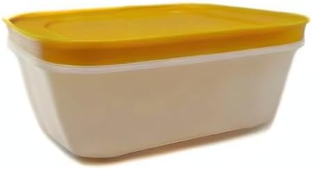 Miniatura 4 de Tupperware Recipientes para congelador de 15.2 fl oz en blanco naranja con tapa