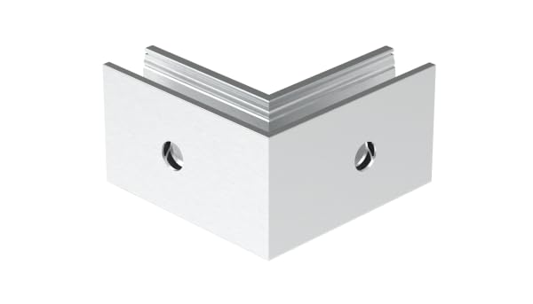 Profilé d'angle extérieur aluminium 90 degrés 12-17,5 mm Sellon24 AL/0005-UNO