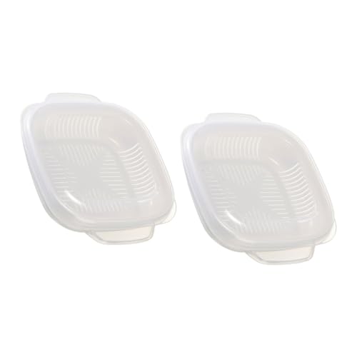 EPIGEIST 2個 電子レンジ対応弁当箱 蓋付き密閉保存容器 耐熱軽量コンパクト食事用ケース 通勤通学用食材冷凍保管に