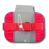 Security Armband/Skipass/Badge Holder/Security Guard Id Pass (HI VIZ Pink)