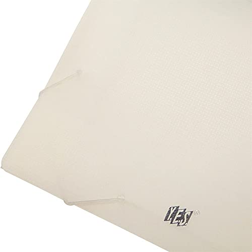 Pasta Aba Elástico, YES, Meio Oficio, P03ANSCR, Linha Color Grid, Cristal, Transparente