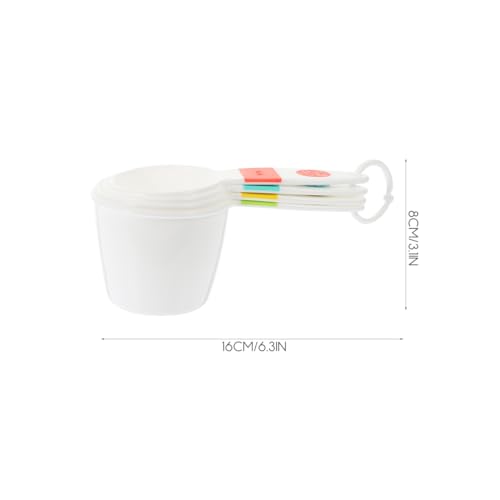 Set de 4 vasos medidores para cocina COHEALI con asa miniatura 3