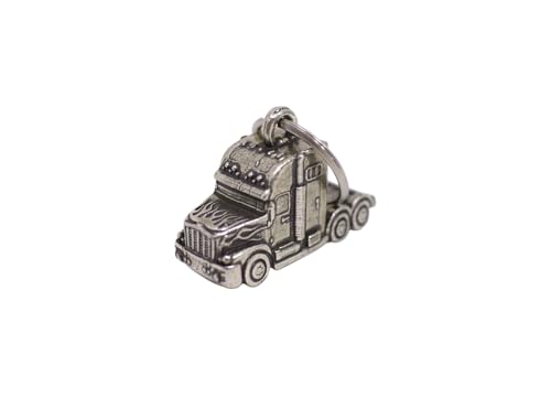 Semi-Truck Bell with Gift Bag - Handcrafted Pewter for Road