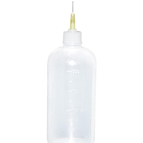DYNWAVE Aplicador de Garrafa de Cola com Ponta de Agulha 200ml Precisão para Pintura Acrílica