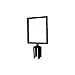 Sign Frame, 11 x 8-1/2 in, Black
