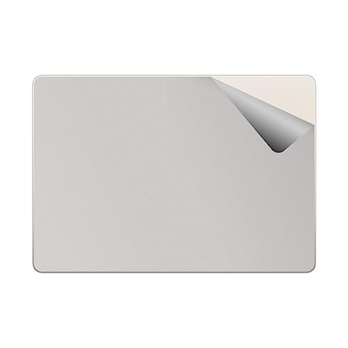 PDA工房 スキンシール MacBook Air 15インチ(M2)(2023年モデル) 対応 【サテン・ホワイトアルミ】