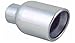 Vibrant Performance Vibrant Power 1343 Exhaust Tip, Weld-On, 3.00 in. Inlet I.D, 4.00 in. Outlet O.D, Double Wall, Angle Cut, Rolled Edge, 7.75 in. long, 304 Stainless Steel, Mirror Polished, each