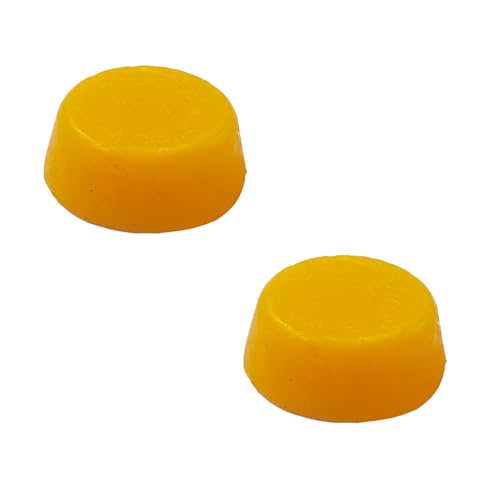 pson 2Pcs Beeswax Block, Thread Line Wax Sewing Supplies for DIY Crafts, Candle Making, Leather Conditioning(Round)