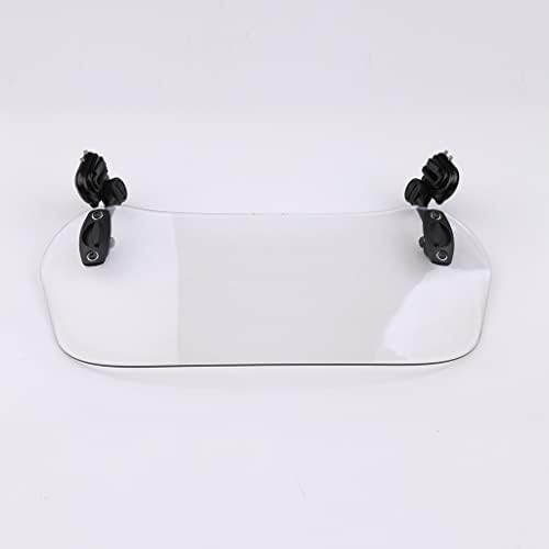 Amazon.com: WEHOX Motorcycle Windshield Extension - Universal Moto ...