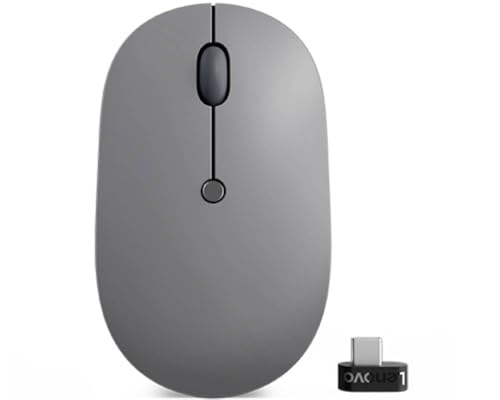 早い者勝ち❣️ ワイヤレスマウスBluetooth 5.0 USB-C US Amazon | Lenovo Go USB-C Maus ワイヤレス、Funk Optischグレー 5