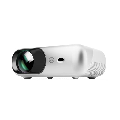 【Funzione Bluetooth 5.1 e altoparlante migliorato】 Con l'altoparlante integrato migliorato, puoi goderti un'esperienza audiovisiva cinematografica senza dover collegare altoparlanti esterni. Inoltre, questo proiettore portatile è dotato della tecnologia Bluetooth 5.1 per rendere la sincronizzazione audio più veloce e stabile.