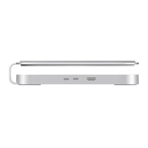 Soporte de aluminio para unidades USB C que soluciona la falta de puertos en tu portátil