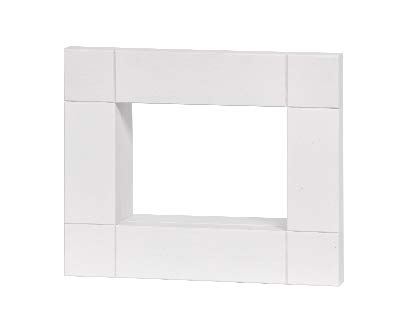 Cadre au trésor Rudolphs lasuré blanc 33x27x8 cm