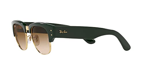 Ray-Ban 0RB0316S13685150 Mega Clubmaster Green On Arista Clear Gradient Brown Lens3