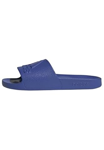 adidas Uniseks Adilette Aqua Slides Sandal, Dual Indigo/Dual Indigo/Dual Indigo, 40.5 EU