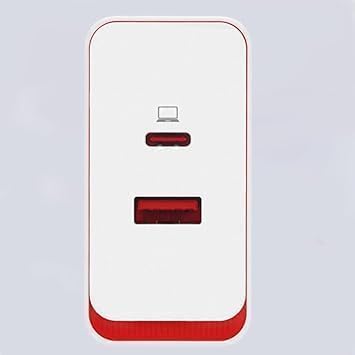 Image of Original SUPERVOOC 100W Dual Ports Power Adapter White Compatible with 12,12R,11,11R,10 Pro,10R,10,9Pro,9,9R,9RT Nord CE (DP240)
